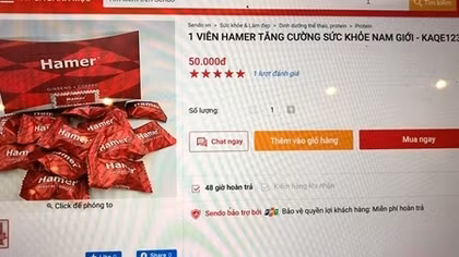 Rà soát và gỡ bỏ các sản phẩm Kẹo Hamer 