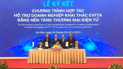 Ra mắt sàn thương mại điện tử doanh nghiệp Việt Nam – EU