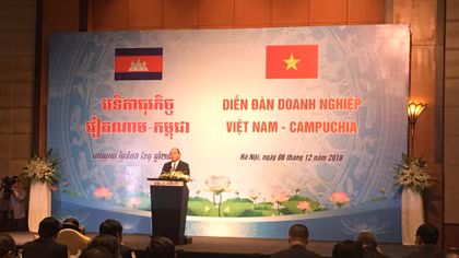 Thúc đẩy hợp tác kinh tế, đầu tư, thương mại Việt Nam - Campuchia 