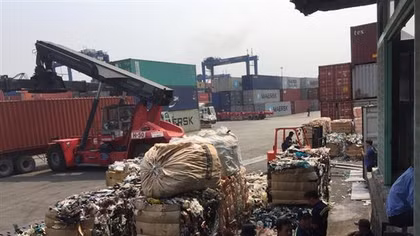  Khởi tố vi phạm về nhập khẩu phế liệu xảy ra tại Công ty Vĩnh Thành