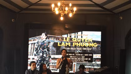 Live show Lệ Quyên- Những tình khúc Lam Phương: Sân khấu sử dụng nghệ thuật sắp đặt