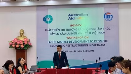 Lao động đã qua đào tạo có chứng chỉ mới đạt 24,5%