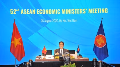 Hội nghị Bộ trưởng Kinh tế ASEAN trực tuyến lần thứ 52