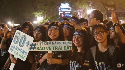 Lễ tắt đèn hưởng ứng Chiến dịch Giờ Trái đất 2019 