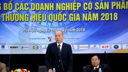 97 doanh nghiệp có sản phẩm đạt Thương hiệu Quốc gia trong năm 2018