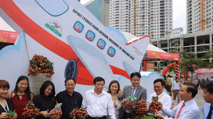 Tuần lễ Vải thiều Lục Ngạn, Bắc Giang tại Hà Nội năm 2018