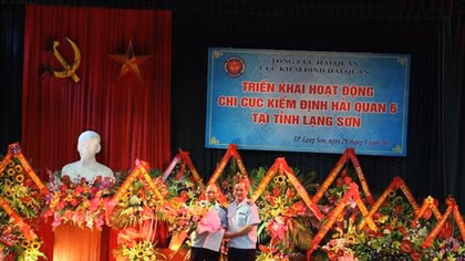 Chi cục Kiểm định hải quan 6 chính thức đi vào hoạt động