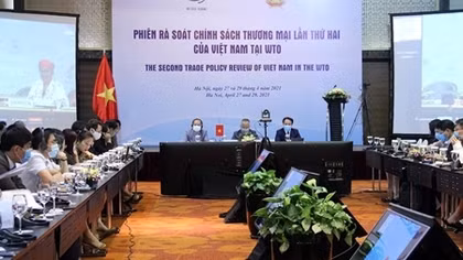 Rà soát chính sách thương mại lần thứ hai của Việt Nam trong khuôn khổ WTO