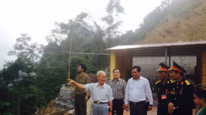 Ngôi nhà chung ấm tình đồng đội của những cựu binh Vị Xuyên