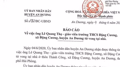 Giáo viên dạy nhạc tử vong bất thường tại nhà