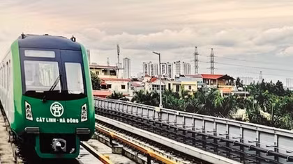 Đường sắt Cát Linh-Hà Đông dự kiến hoạt động trước dịp 30/4 