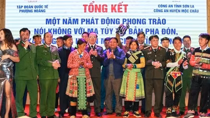 Nhân rộng phong trào "Không ma túy" tại Mộc Châu