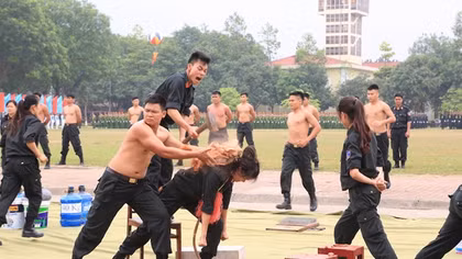 Mãn nhãn với những pha võ thuật, khí công điêu luyện của CSCĐ
