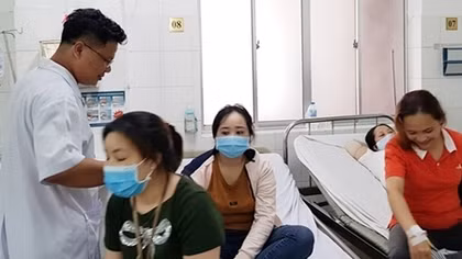 Hàng chục công nhân ngộ độc khí gas phải nhập viện cấp cứu