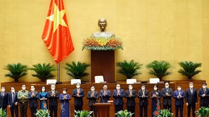 Quốc hội bầu 4 Phó Chủ tịch và 13 Ủy viên Ủy ban Thường vụ Quốc hội khóa XV