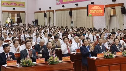 Khai mạc Đại hội đại biểu Đảng bộ tỉnh Đồng Tháp