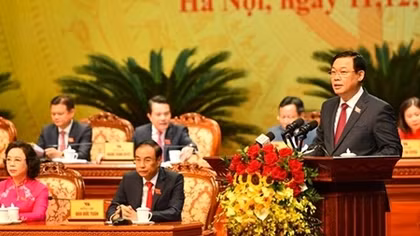 Khai mạc Đại hội đại biểu lần thứ XVII Đảng bộ TP Hà Nội