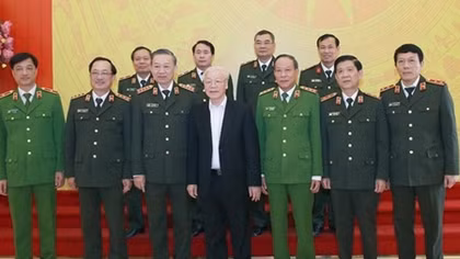 Bảo vệ tuyệt đối an ninh, an toàn Đại hội Đảng bộ các cấp, Đại hội XIII của Đảng là nhiệm vụ chính trị trọng tâm của lực lượng Công an nhân dân