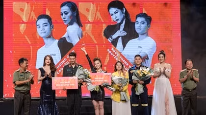 Trao giải chương trình đặc sắc “Mỹ nhân hành động” trên ANTV