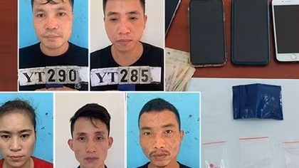 Bắt 5 đối tượng thường xuyên bán lẻ ma túy cho “con nghiện”