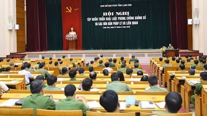 Phổ biến và quán triệt Luật phòng, chống khủng bố