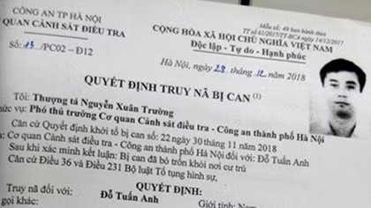 Truy nã giảng viên đại học lừa 170 người để "chạy" vào ngành Công an