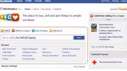 Mạng xã hội Facebook trở thành chợ điện tử khổng lồ