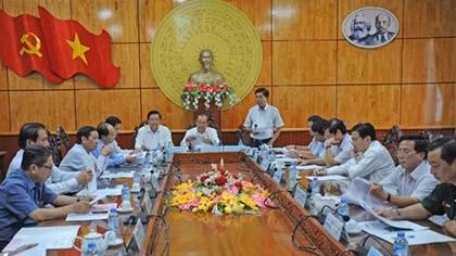 Phó Thủ tướng Trương Hòa Bình làm việc tại tỉnh Long An