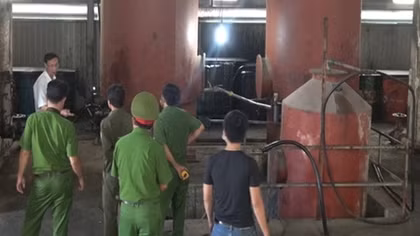 Triệt phá đường dây sản xuất, buôn bán dầu giả liên tỉnh