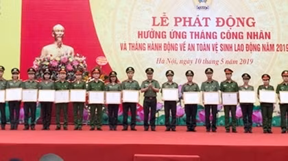 Công đoàn CAND phát động Tháng hành động về an toàn, vệ sinh lao động 2019