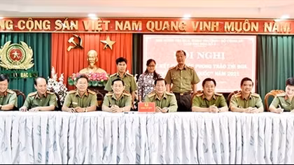 Cụm thi đua số 9 ký kết phong trào thi đua năm 2021