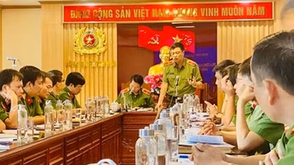 Đoàn kiểm tra của Bộ Công an kiểm tra công tác phòng chống ma tuý tại Thanh Hoá