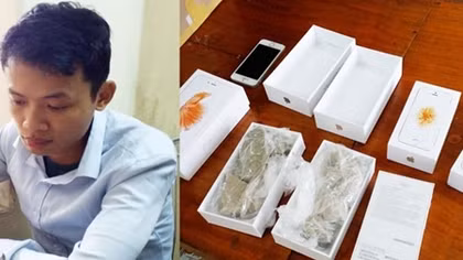 Nhân viên Thế giới di động Yên Bái tráo 15 iPhone thành... gạch