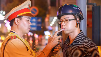 Xử lý hơn 600 trường hợp vi phạm nồng độ cồn 