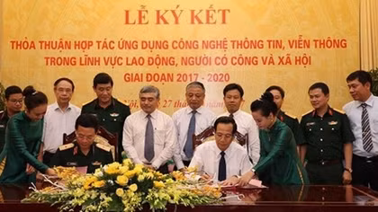 Ứng dụng công nghệ thông tin trong lĩnh vực lao động, người có công và xã hội