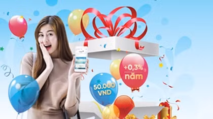 VietinBank cộng thêm lãi suất gửi tiết kiệm cho khách hàng mới