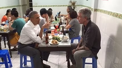 Đầu bếp kể về bữa bún chả 'phi thường' với Obama ở Hà Nội