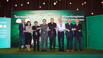 Heineken Việt Nam tiếp tục vị thế dẫn đầu về phát triển bền vững