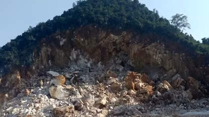 Sai phạm tại mỏ đá bị sập khiến 1 người chết, 2 người bị thương