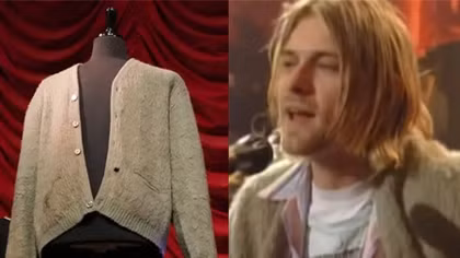 Bán đấu giá áo khoác len của Kurt Cobain