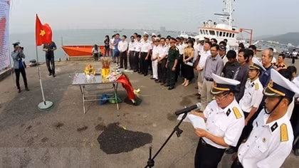 Hướng về Gạc Ma linh thiêng trong những ngày tháng Ba lịch sử