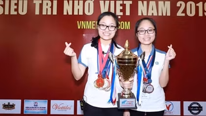 Hai chị em vô địch Siêu trí nhớ
