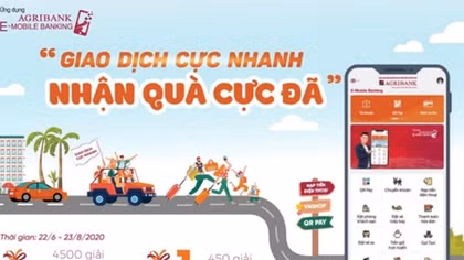 “Giao dịch cực nhanh – Nhận quà cực đã” cùng ứng dụng Agribank E-Mobile Banking