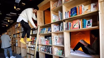 Khách sạn dành cho người nghiện sách ở Tokyo