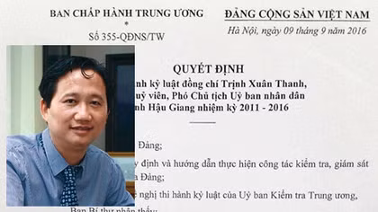 Triển khai quyết định khai trừ Đảng đối với ông Trịnh Xuân Thanh