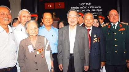 Họp mặt truyền thống cách mạng Sài Gòn - Chợ Lớn - Gia Định