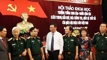 Hội thảo về Thượng tướng Song Hào - Người cộng sản kiên trung, mẫu mực