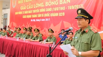 Khai mạc Hội thao Tổng cục An ninh 