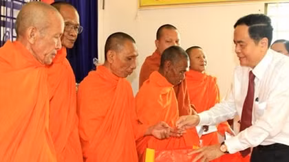 Hòa chung niềm vui đón Tết cổ truyền Chaul Chnam Thmay cùng đồng bào Khmer