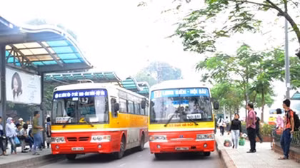 Tăng cường 29 tuyến xe buýt mỗi ngày dịp Tết Nguyên đán